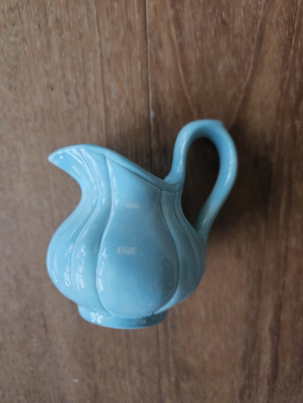 Vintage Aqua Creamer From Franciscan. Dates To 1930's To 40's.